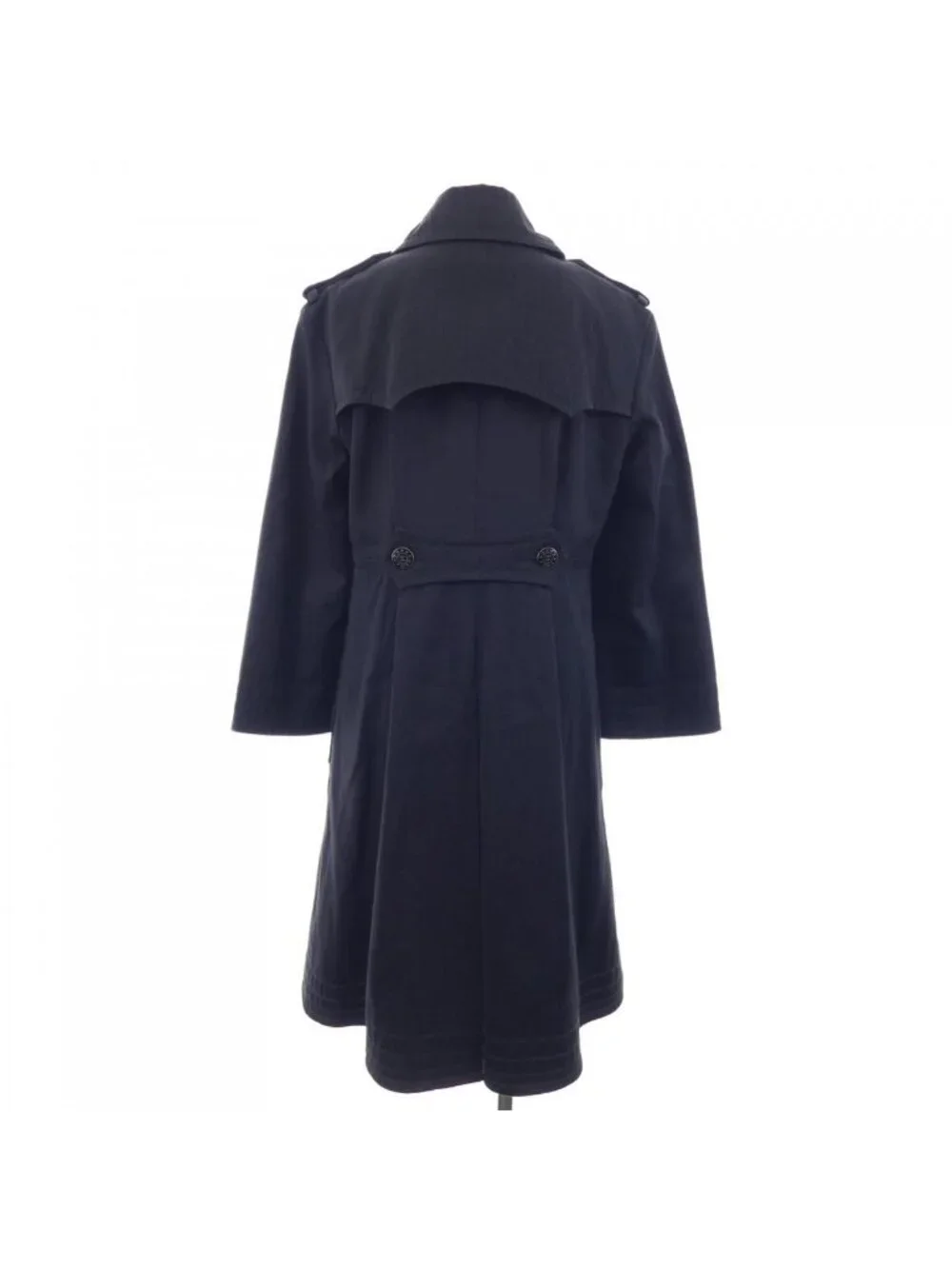 Chanel Trench Coat Black